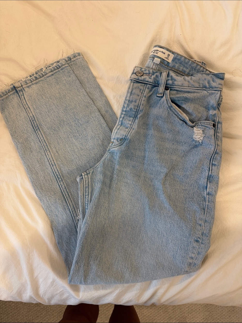 Abercrombie Dad high rise jeans